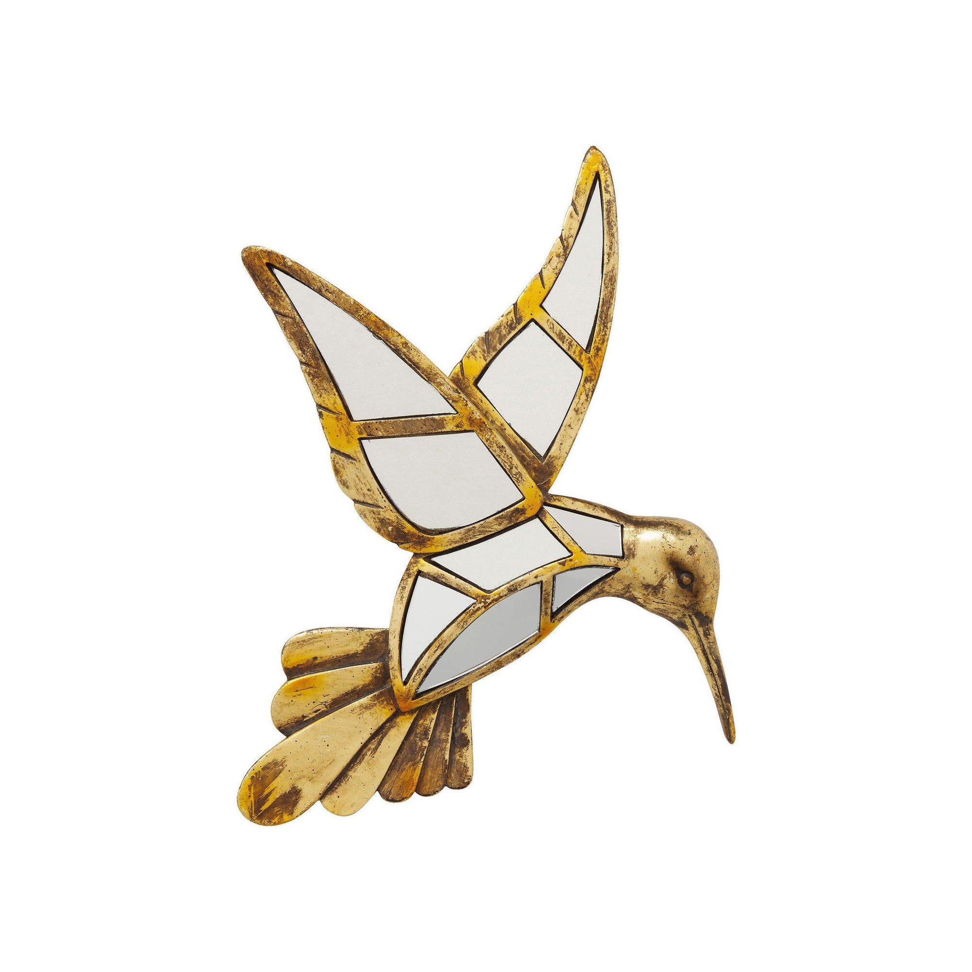Déco murale miroir Colibri 41cm Kare Design