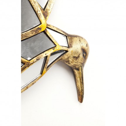 Déco murale miroir colibri 32cm Kare Design
