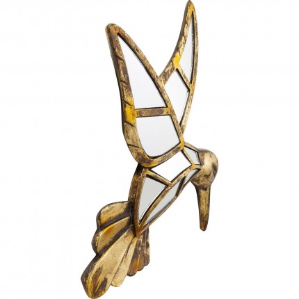 Wall Decoration mirror hummingbird 32cm Kare Design