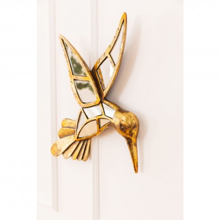 Wanddecoratie Hummingbird Spiegel Kare Design