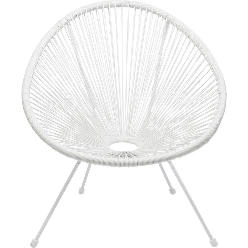 Fauteuil Acapulco blanc