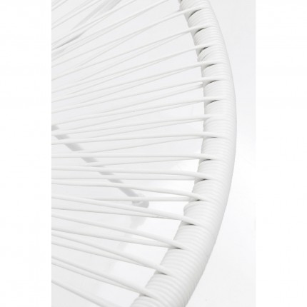 Outdoor Armchair Acapulco Mono white Kare Design