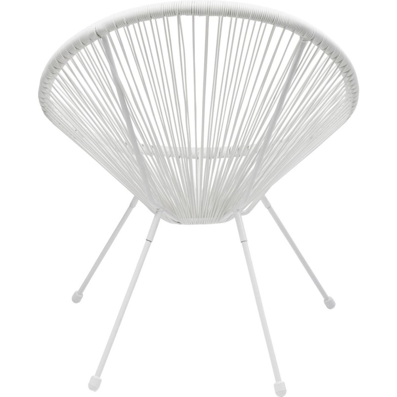 Fauteuil Acapulco blanc