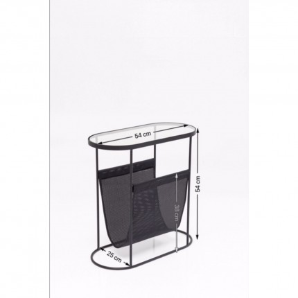 Side Table Mesh Journal 53,5x25cm Kare Design