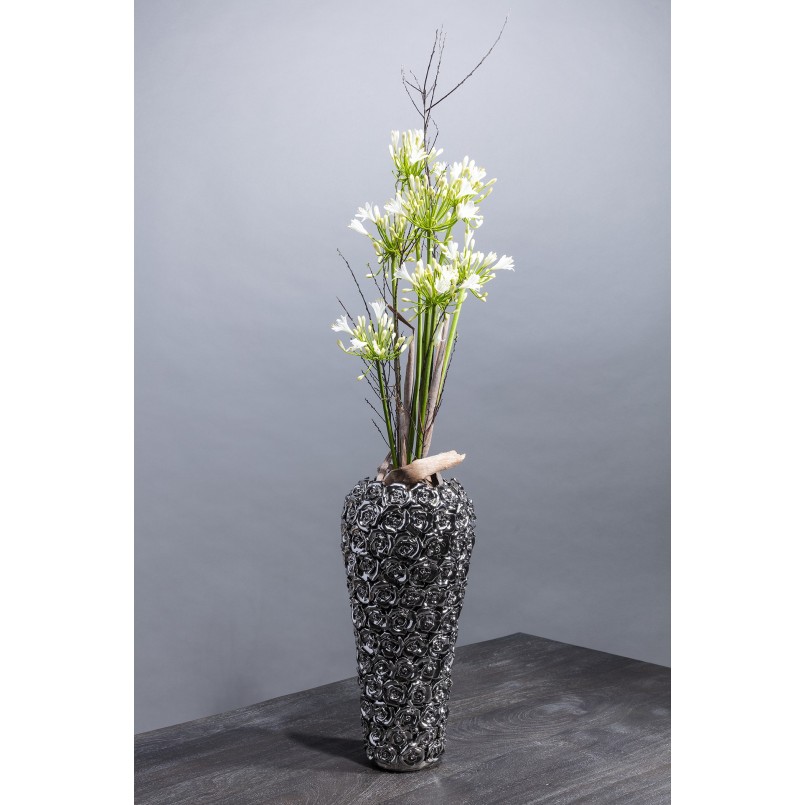 Vase Rose Multi Chrome Grand Kare Design