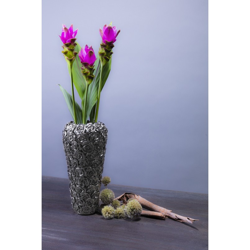 Vase Rose Multi chrome 36cm Kare Design