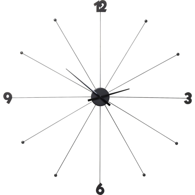 Horloge Umbrella Noire Kare Design