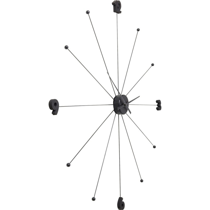 Horloge Umbrella Noire Kare Design