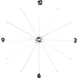 Wall Clock Like Umbrella Chrome Kare Design