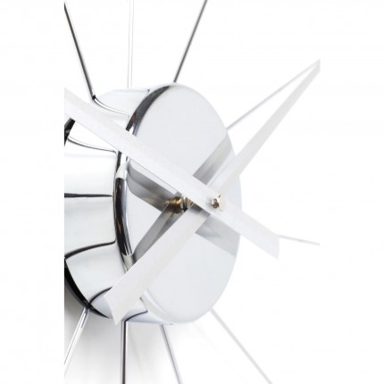 Wall Clock Like Umbrella Chrome Kare Design
