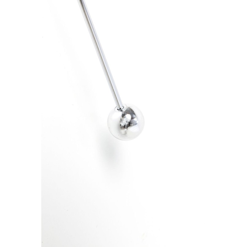 Horloge Umbrella Chrome et Noir Kare Design