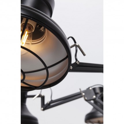 Hanglamp Spider Multi 6-lite Kare Design