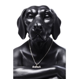 Deco Figurine Gangster Dog Black Kare Design