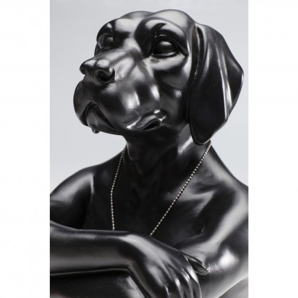 Decoratie Gangster hond Zwart Kare Design