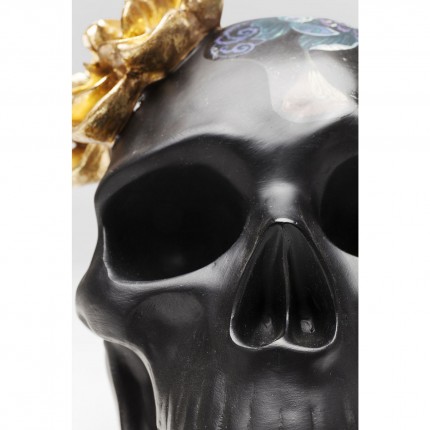 Deco Flower Skull 22cm Kare Design