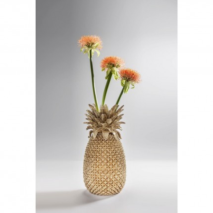 Vase gold pineapple 50cm Kare Design