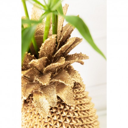 Vaas goud ananas 50cm Kare Design