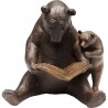 Deco reading bears brown Kare Design