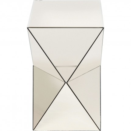 Side Table Luxury Triangle Champagne Kare Design