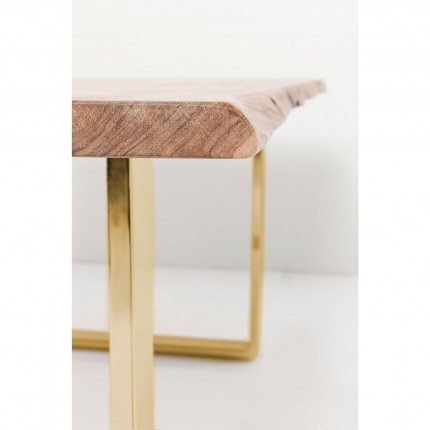Table Harmony Brass 160x80cm Kare Design