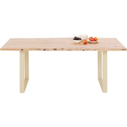 Table Harmony Brass 160x80cm Kare Design
