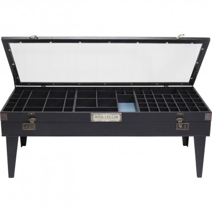 Coffee Table Collector Black 122x55cm Kare Design