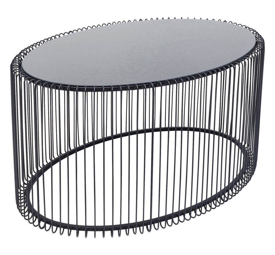 Salontafel Wire Uno Zwart 60x90cm Kare Design