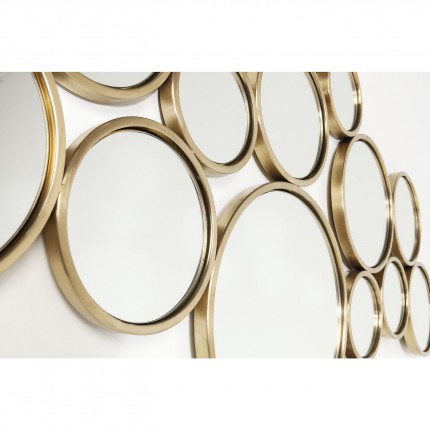 Spiegel Bubbles Brass 93x138cm Kare Design