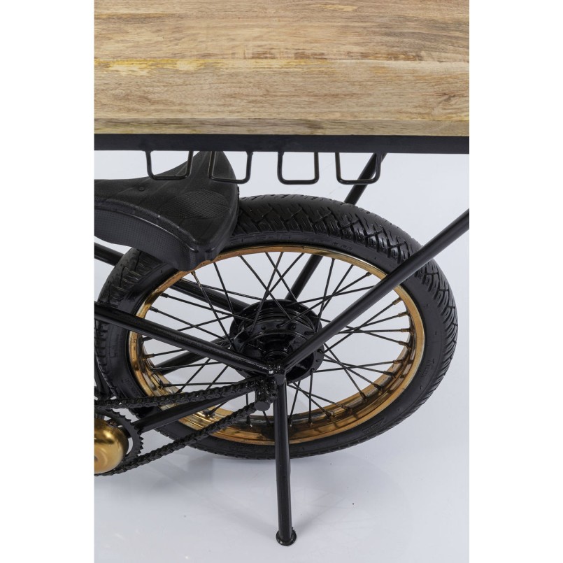 Table de bar Moto noire Kare Design