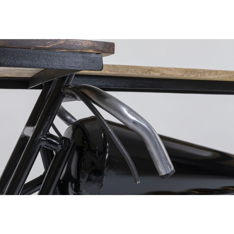 Table de bar Moto noire Kare Design