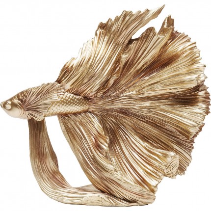 Decoratie Betta Fish Gouden 34cm Kare Design