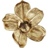Déco murale Orchidée dorée 44cm Kare Design