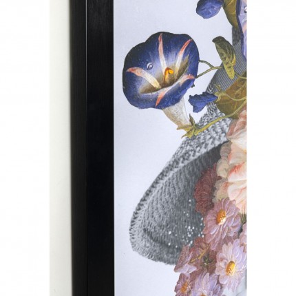 Ingelijste Foto Flower Lady Pastel 152x117cm Kare Design