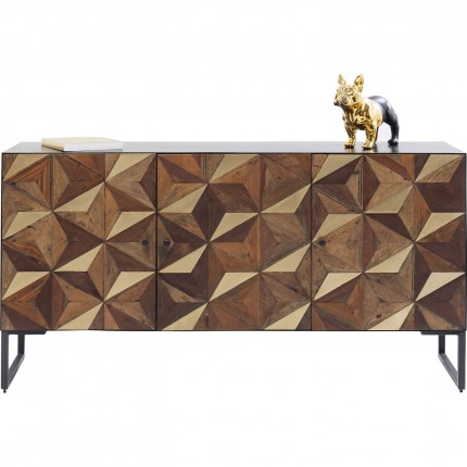 Sideboard Illusion Gold Kare Design