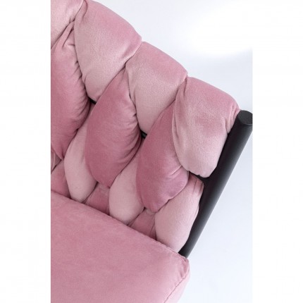 Chair with armrests Pink Kare Design