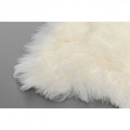 Lambskin Heidi 85x65cm white Kare Design