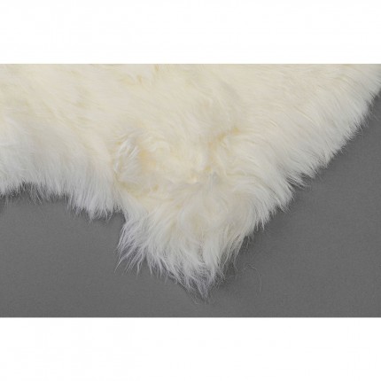 Lambskin Heidi 85x65cm white Kare Design