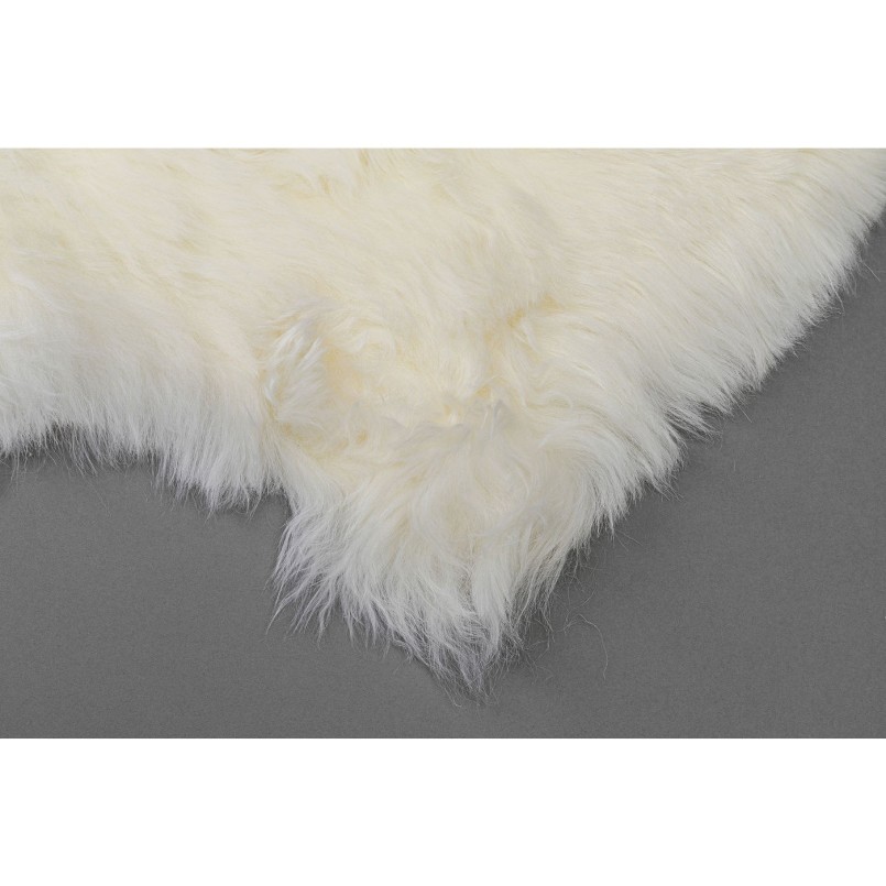 Peau de mouton Heidi blanc 85x60cm