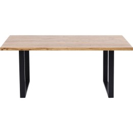 Table Jackie chêne-noir 160x80
