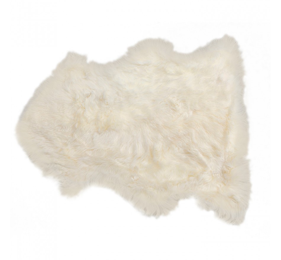 Lambskin Heidi 85x65cm white Kare Design