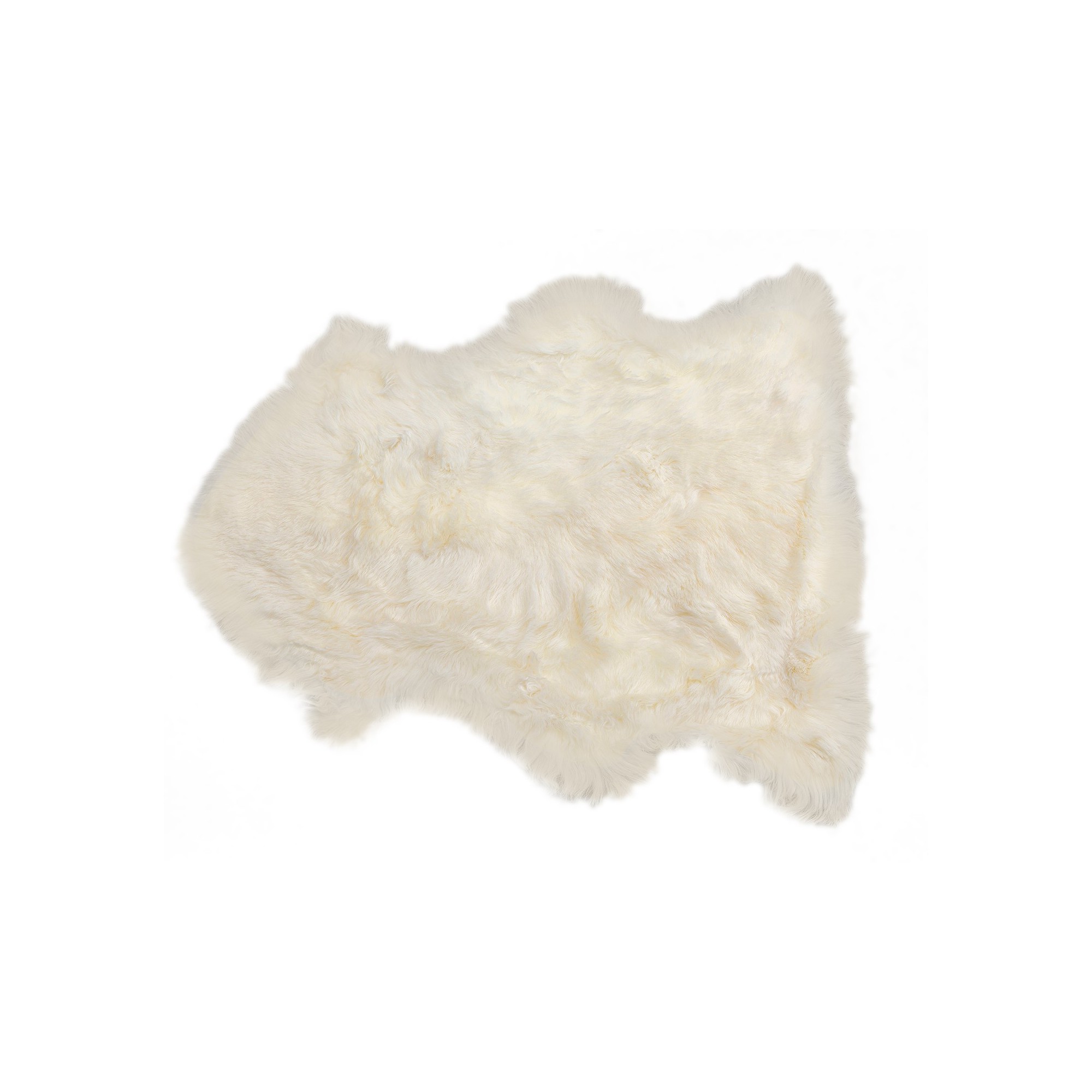 Peau de mouton Heidi blanc 85x60cm