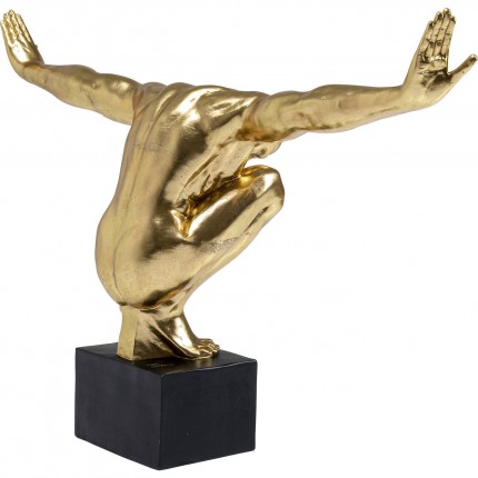 Decoratie Athlete 100cm Gouden Kare Design