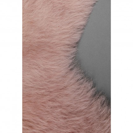 Lambskin Heidi 85x65cm pink Kare Design