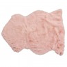 Peau de mouton Heidi 85x65cm rose Kare Design