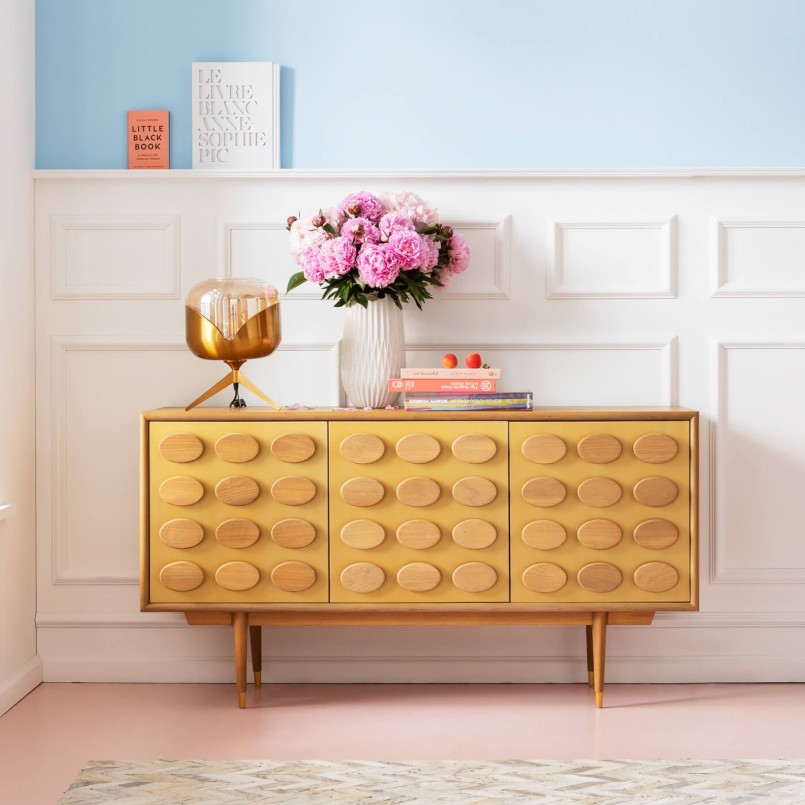 Table Lamp Golden Goblet Ball Kare Design
