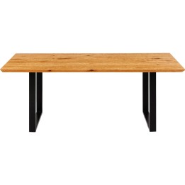 Table Symphony chêne noir 200x100