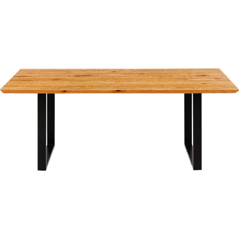 Table Symphony chêne noire 200x100cm Kare Design