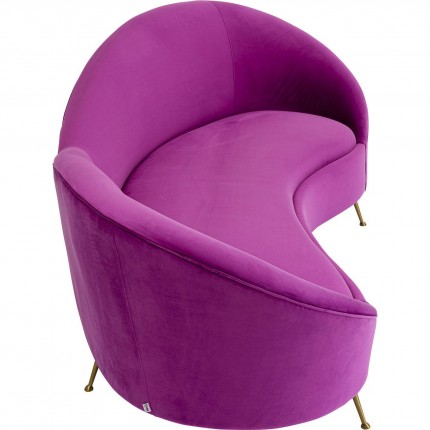 Sofa Night Fever Purple 3-Seater Kare Design