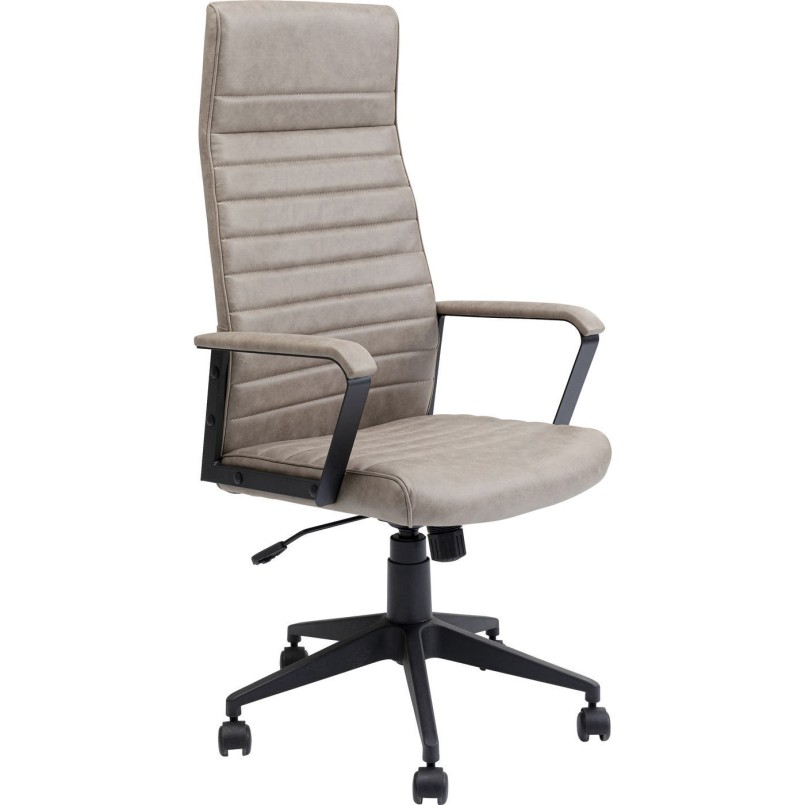 Chaise de bureau Labora pebble haut dossier