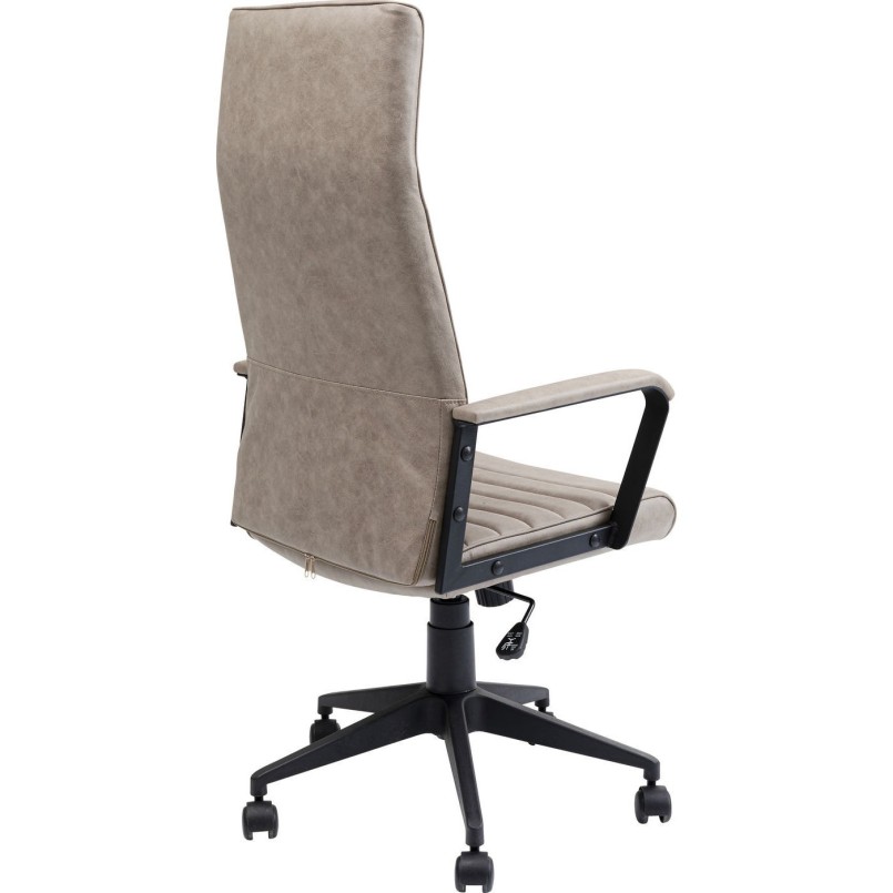 Chaise de bureau Labora haute marron clair Kare Design